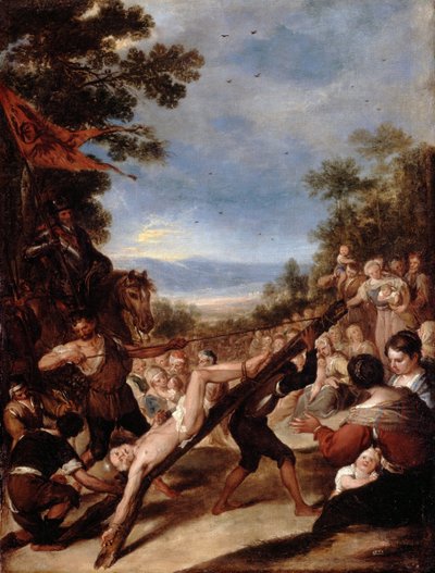 La crocifissione di San Pietro da José Antolínez